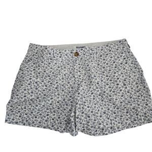 Old Navy Women’s Plaid Khaki Shorts Sz 11/12 – Floral Casual Summer Wear